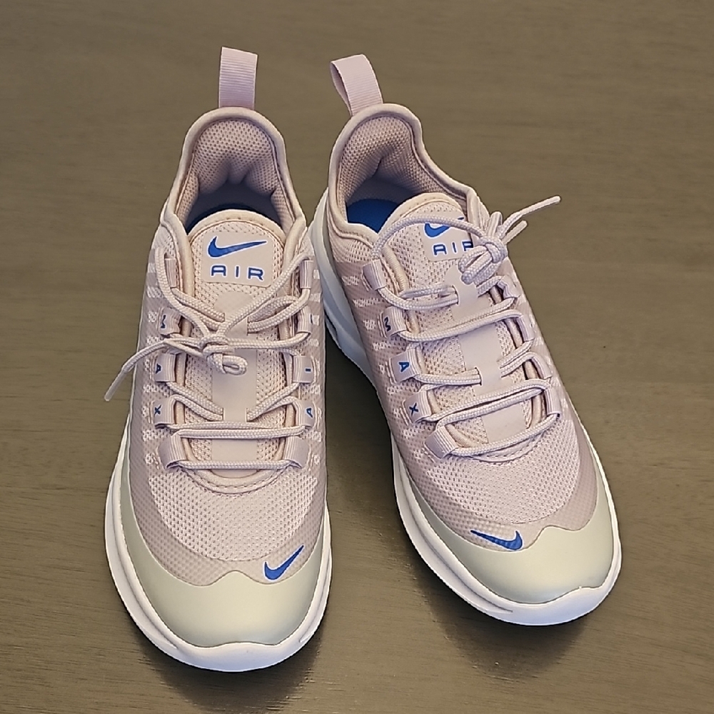 Nike Kid's Air Max Shoes - Purple, White, and Silver